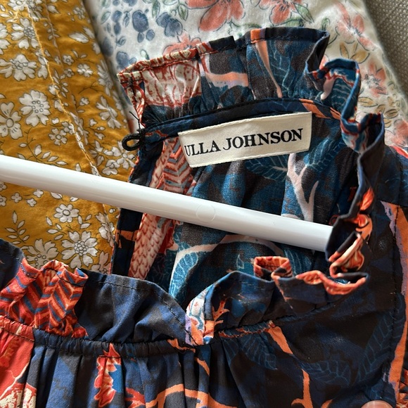 Ulla Johnson Eden Floral Print Flutter Sleeve Cotton - worn once! - Picture 3 of 4